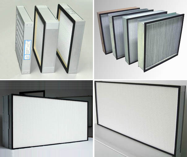 高効率エアフィルター High-efficiency air filters