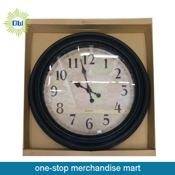 Round Decorative Digital Wall Clock