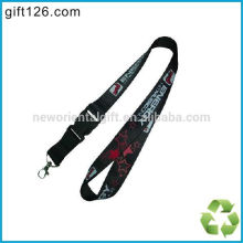 Silk Screen Printing Polyester Lanyards, Hot Selling Lanyards