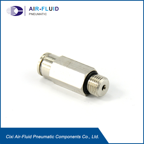 Air-Fluid Lubrication Adapter Male Straight