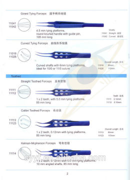 Colibri Toothed Forceps ,Ophthalmic surgical Instruments ,ophthalmic operating instrument