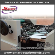 sheet fed numbering and perforating offset press