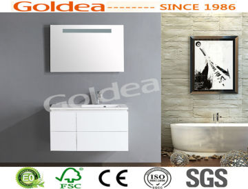 chinese furniture manufacture waterproof bathroom lighting white bathroom furniture