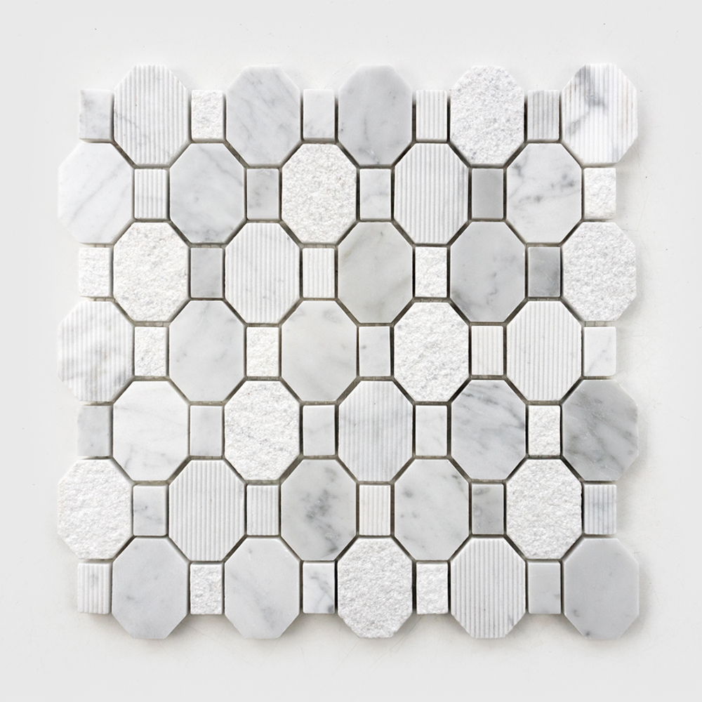 Marble mosaic for wall decoration