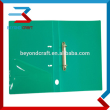stationery folders A4 size clear pocket folder plastic binders folders 2 rings