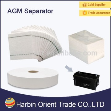 China wholesale AGM plate separator for motorcycle storage battery
