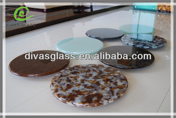 New popular decorative glass plate wall art