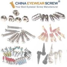 Optical Screw; Eyewear Screw; Optical Nut; Optical Pin; Nylok Coated Screw; Gold Screw