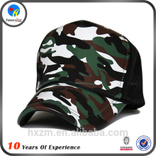 Hot sale camo foam trucker cap mesh cap