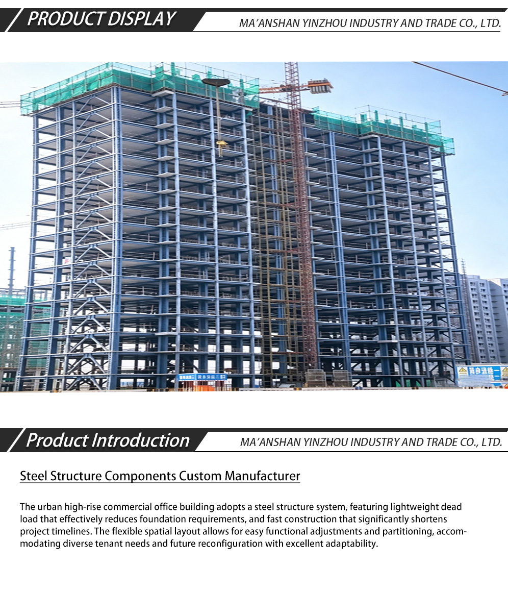 Высотное стальное офисное здание-x High-rise Steel Office Building-x