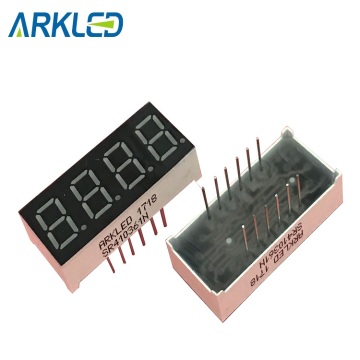 0.36 inch 4 digit display yellow green color led display