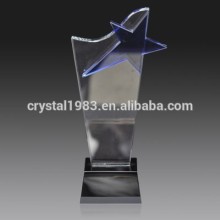 Emerging star Awards for business gifts factory direct customized glass trophies and awards