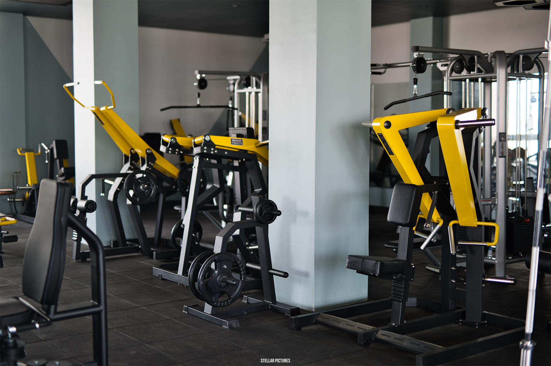 Cambodia High end hotel gym -Lafit fitness 350sqm (7)