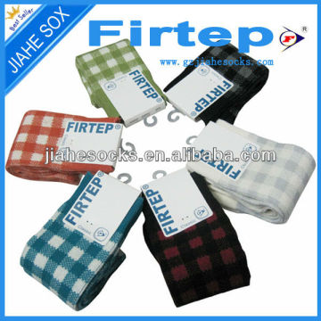 Double jacquard men chunky socks