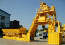 Free base concrete ready mix plant