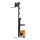 Very narrow aisle double deep reach truck electric