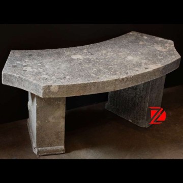 outdoor garden marble bench