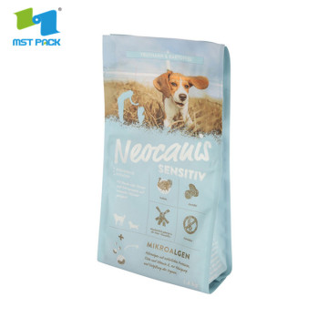 recycled stand up ziolock EVOH pet food packing bags