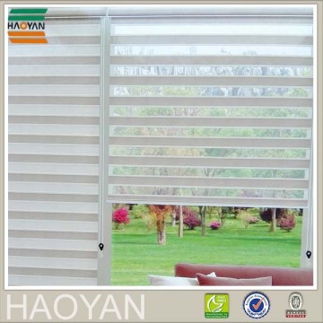 Haoyan hot sale roller sheer zebra shades fabric