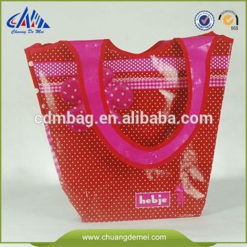 full color printed customized pp non woven shopping bags