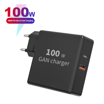 QC3.1 PD3.0 100W Gan Wall Charger