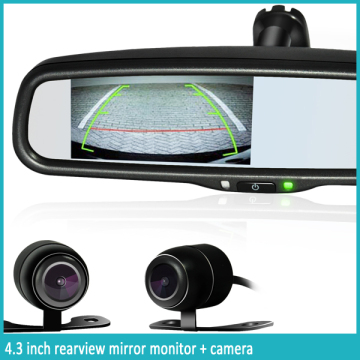 4.3 inch Car Rear View Mirror With Camera