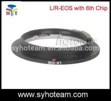 Lens Adapter Ring For Leica R Lens to Canon EOS With 6 generation AF Confirm