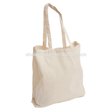 Shopping products recyclable handle cheap blank canvas sling bag