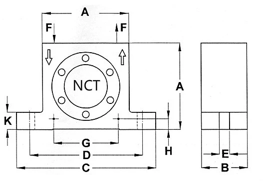 Nct Series Black Pneumatic Vibrator