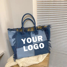 Custom Logo Canvas Tote Bags, Purses, and Handbags for Women: Perfect for Beach and Everyday Use