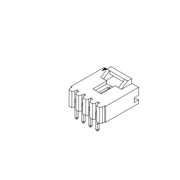 2,54 мм шага 90 ° пластина AW2547RA-XP-G