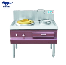 Single gas oven