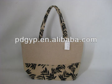 Hot Selling Eco-friendly linen handbag