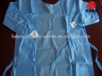 100% pp disposable hospital gowns