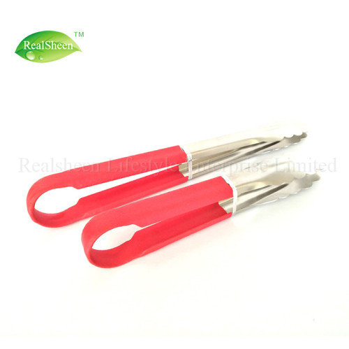 Set of 2 Food Tongs With Color Handle