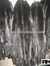 100% mink fur skin for coat