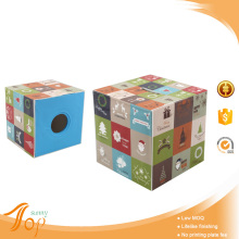 Bluk Cheap Logo Custom Plastic Money Safe Box In-mould Labeling