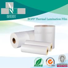 Transparent BOPP thermal book cover laminating film