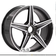 18x8.0 inch Milled Face 5 Spoke Gravity Casting Alloy Wheels Rims for Benz