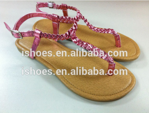 Pink unde sandal for women