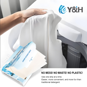 Natural Biodegradable Strips Laundry Detergent Sheets