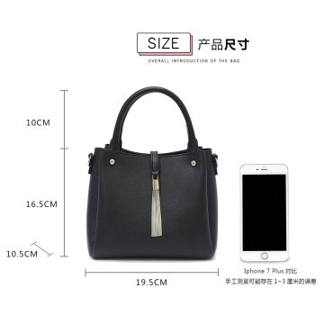 Young Ladies black shoulder tote sling bag