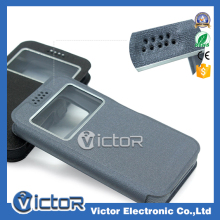 Super high quality universal PU leather cell phone case