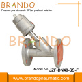 DN40 1 1/2 &quot;Flanged Angle Seat Valve Pneumatic