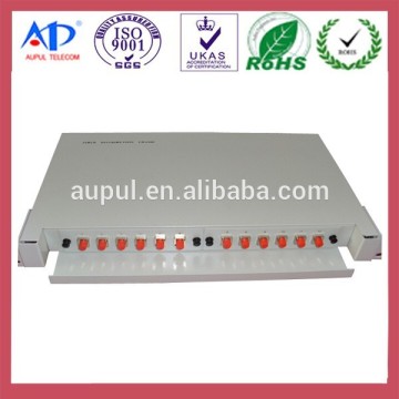 19" / 21" / 23" Rack Mount Sliding Type Fiber Optic Patch Panel FC/SC/ST/LC