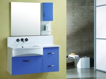 PVC Blue Bathroom Cabinet India