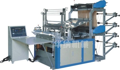 Shxj-b600-800 Double Lines Bag Making Machine 