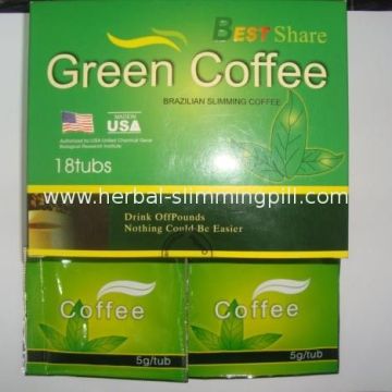 Brazilian Nature Slimming Coffee Green For Simple Obesity