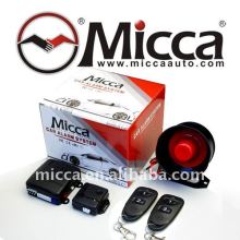 M2 1 Way Car Alarm System With two buttons Transmitters & LED Status Indicator
