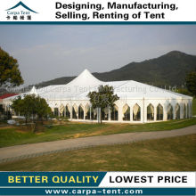 UV protection PVC fabric tents, PVC fabric marquees with tarpaulin ceiling for sale